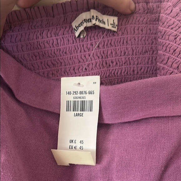 Abercrombie & Fitch lavender skirt and top large - Picture 13 of 13